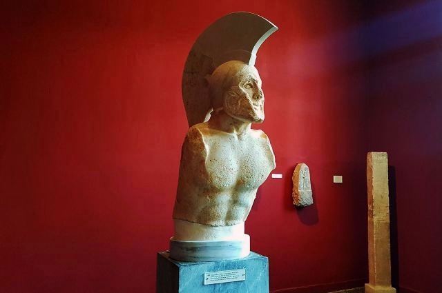 Sparta Archaeological Museum - 'Leonidas' torso